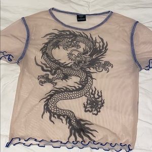 Urban outfitters mesh top